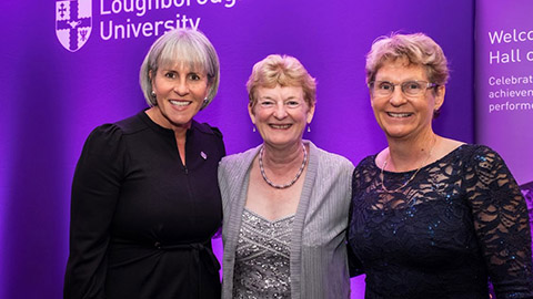 Sue Anstiss MBE, Professor Jo Harris, and Professor Mary Nevill OBE