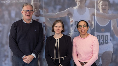 Prof Mark Lewis, Prof Lucy Chappell and Prof Amanda Daley