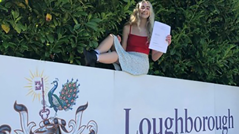 Sophie at Loughborough University