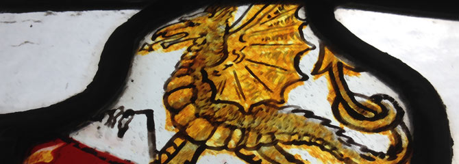 Stained glass for section 4