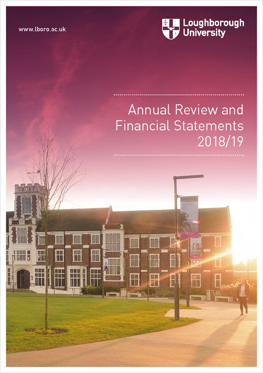 financial statement cover 2018-19