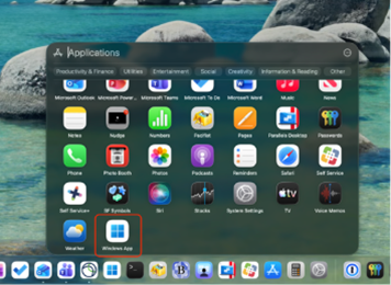 Launch Windows App