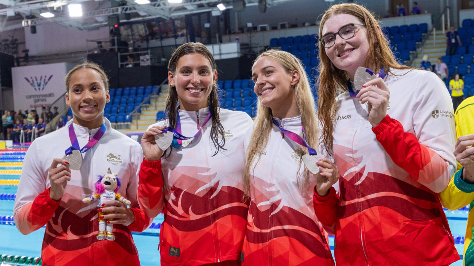 freya colbert with her medal
