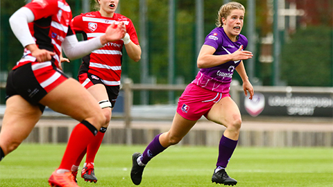 rugby players on the pitch