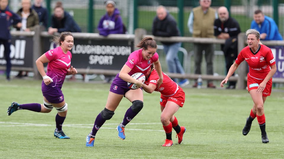 rugby players on the pitch