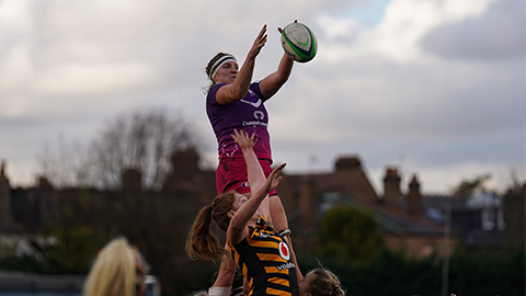 players on the rugby pitch