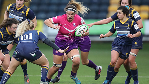 players on the rugby pitch