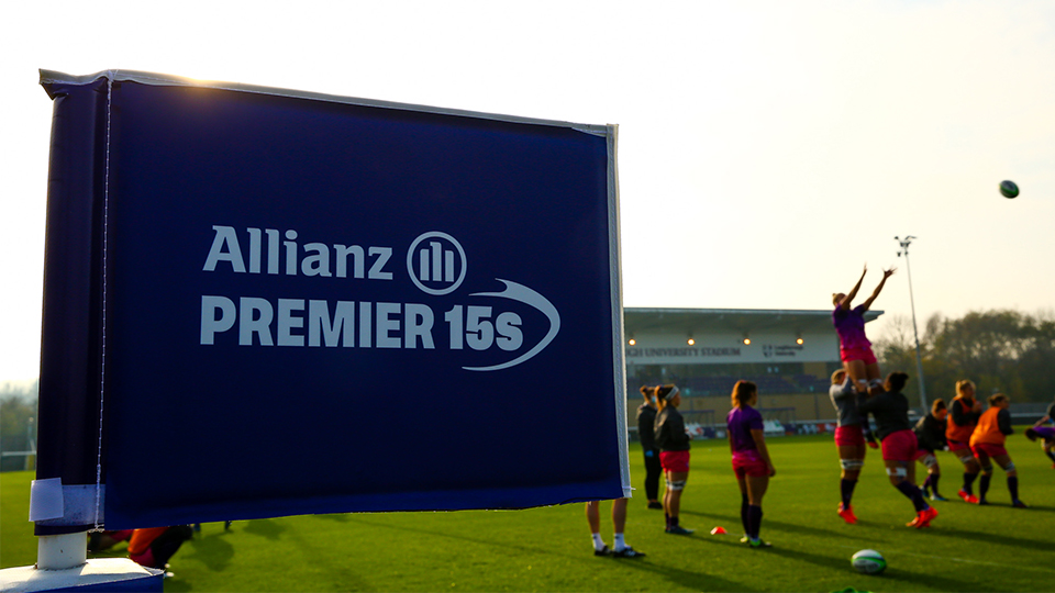 rugby players on the pitch