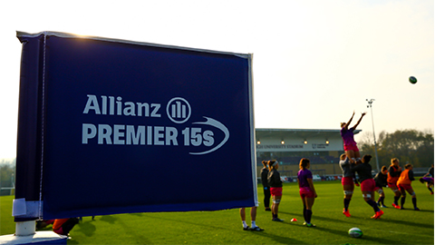 rugby players on the pitch