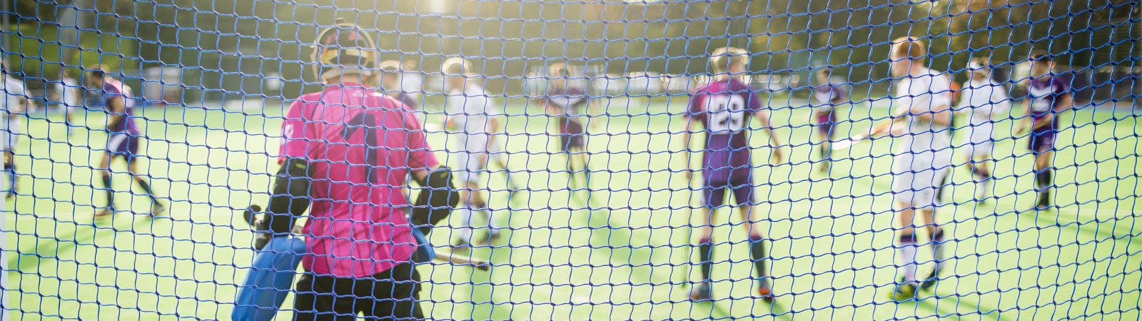 Hockey match taking place