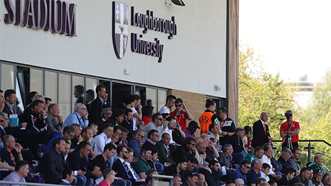 spectators at the Loughborough Stadium