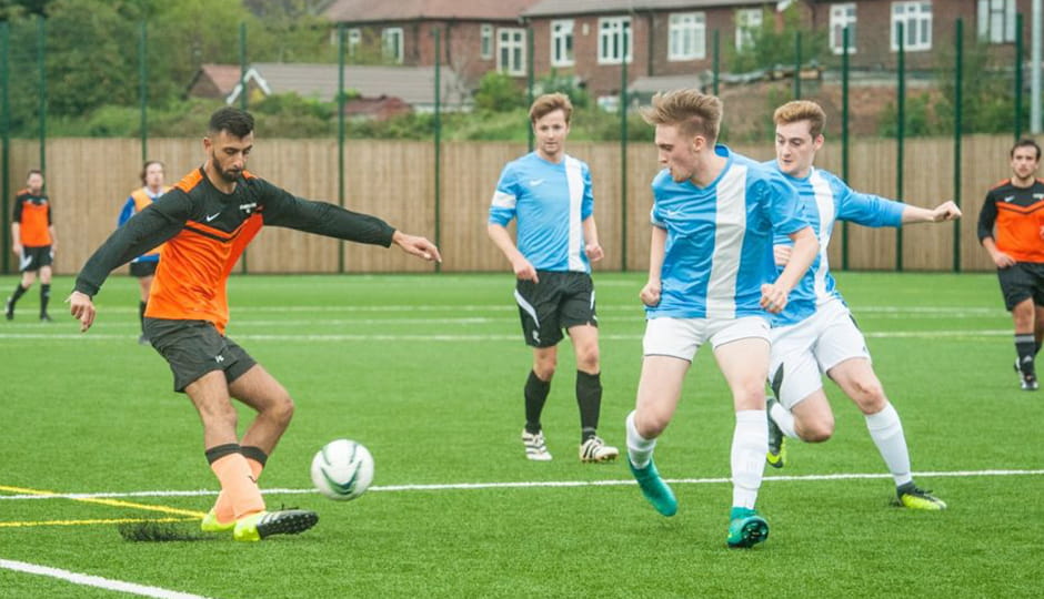 players on the pitch