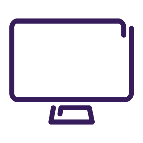 Computer screen icon