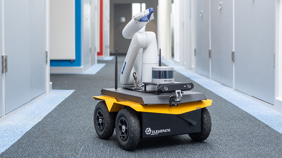 Clearpath Jackal DigiLabs Loughborough University
