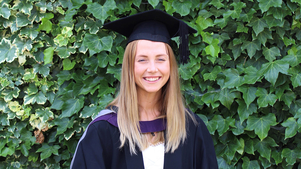 Megan Stanley, Human Biology graduate