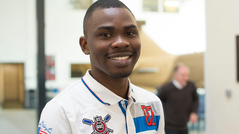 Image of graduate, Olumide