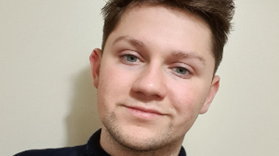 Maciej, a student at Loughborough University