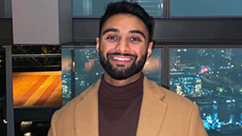 Prem, a student at Loughborough University
