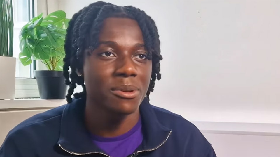 Head and shoulders shot of Victor Dwumah