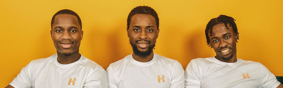 The co-founders of HyreHub.