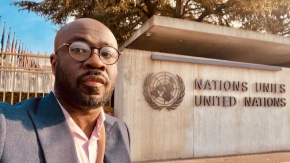 Professor Koram at the UN
