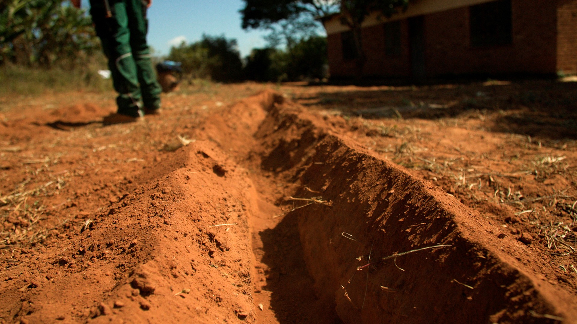 Creating raised beds and trenches