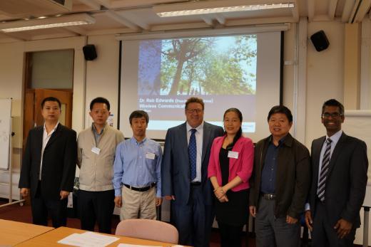 Xidian Professors discuss Research at Loughborough