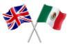 UK & Mexican Crossed Flags