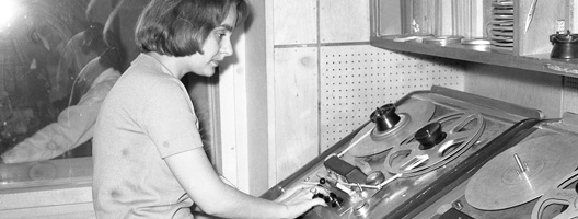 MONTAA TELEVIZIJE BEOGRAD ZA VREME SNIMANJA TV EMISIJE OD SNIMANJA DO EMISIJE 12 04 1964