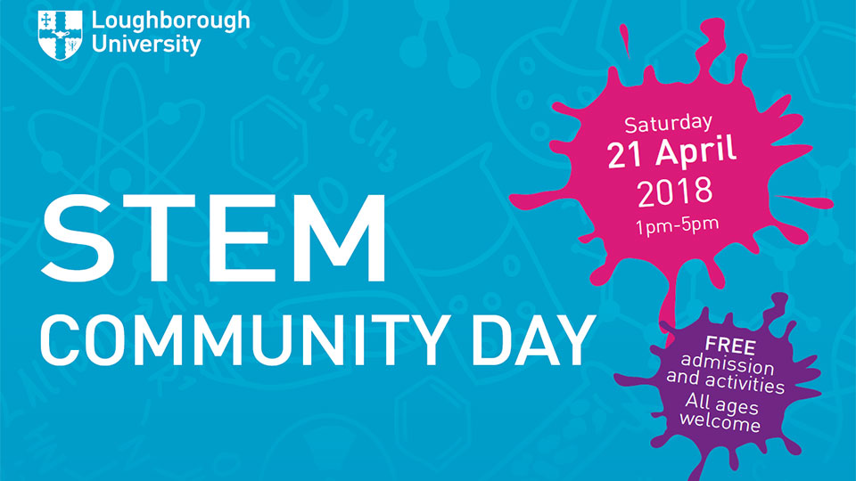 Pictured is the Stem Community Day 2018 logo.