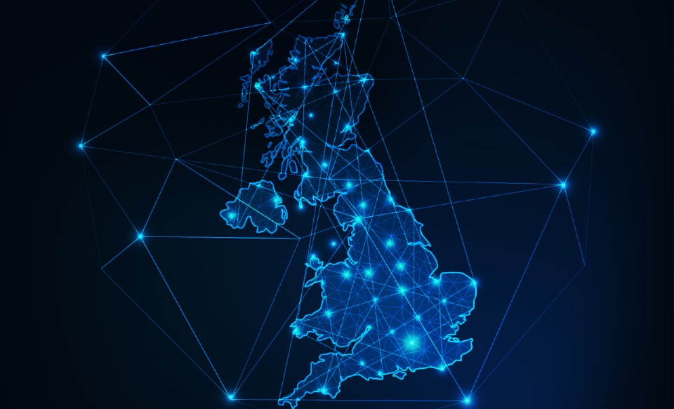 Vector of the UK 