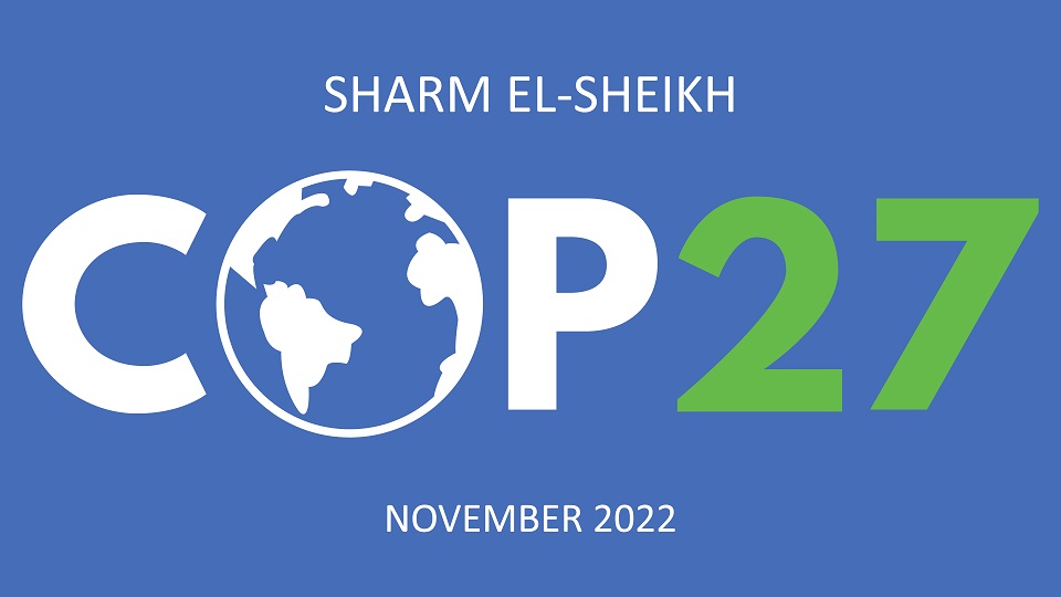 COP27 banner