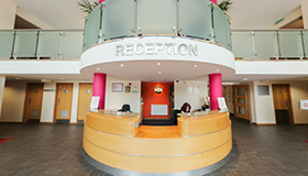 Burleigh Court reception