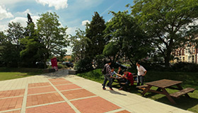 Students Union courtyard