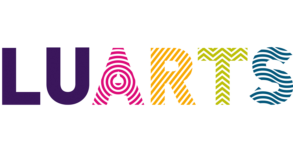 logo of LU Arts in different colours