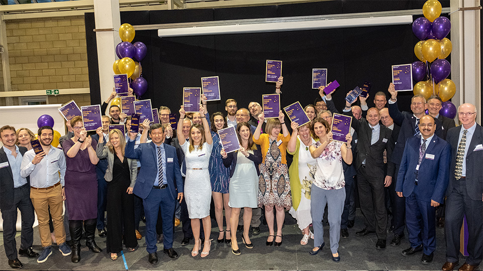 photo of the winners of the 2019 Enterprise Awards