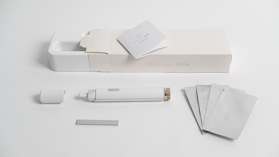 Photo of Cycle - a reusable pregnancy test and fertility monitor designed by Claire