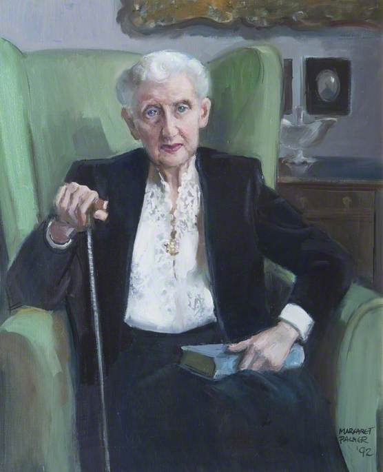 Painting of Claudia Parsons, by Margaret Palmer