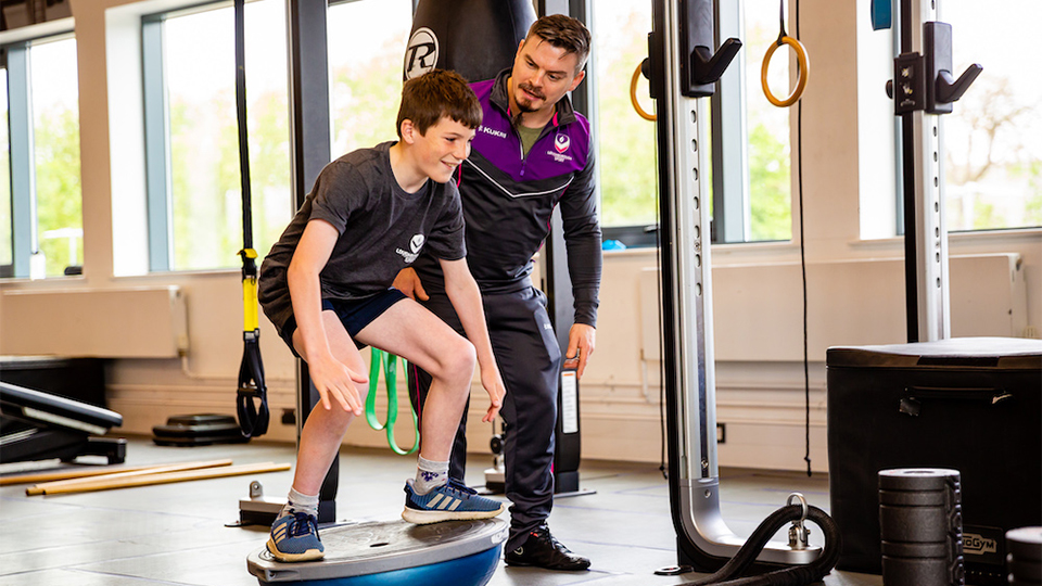 Loughborough University has launched a new fitness initiative aimed at children. 