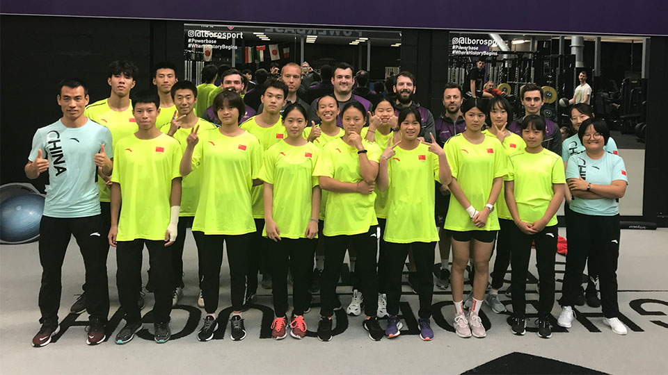 The development squad from Chinese Snowsport has spent the last 19 days on campus, learning from Loughborough’s expert performance teams.