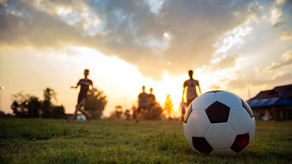 a soccer ball