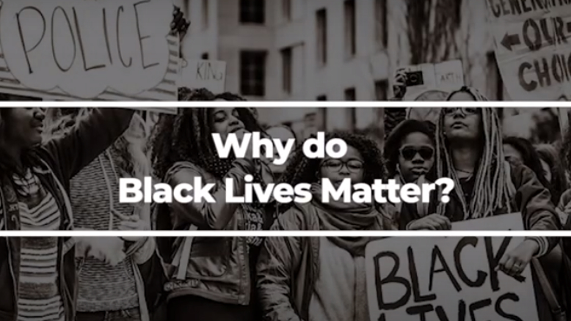 Header image for London graduates BLM video