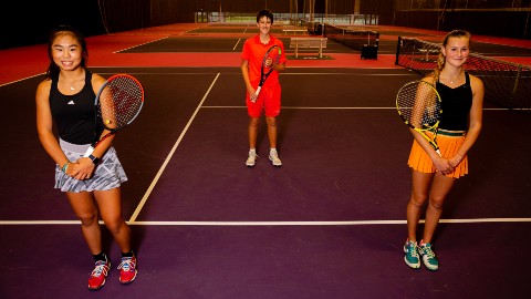 The latest cohort of top tennis talent from Loughborough University’s National Tennis Academy have settled into life on campus.
