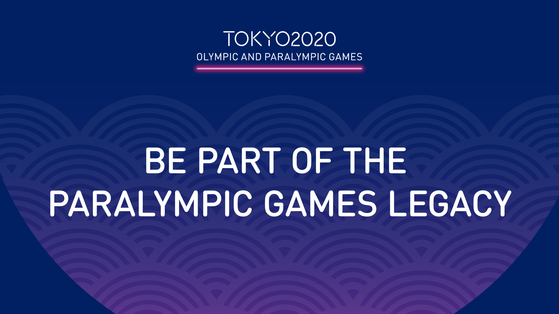 a graphic of tokyo 2020 Olympic and Paralympic games 