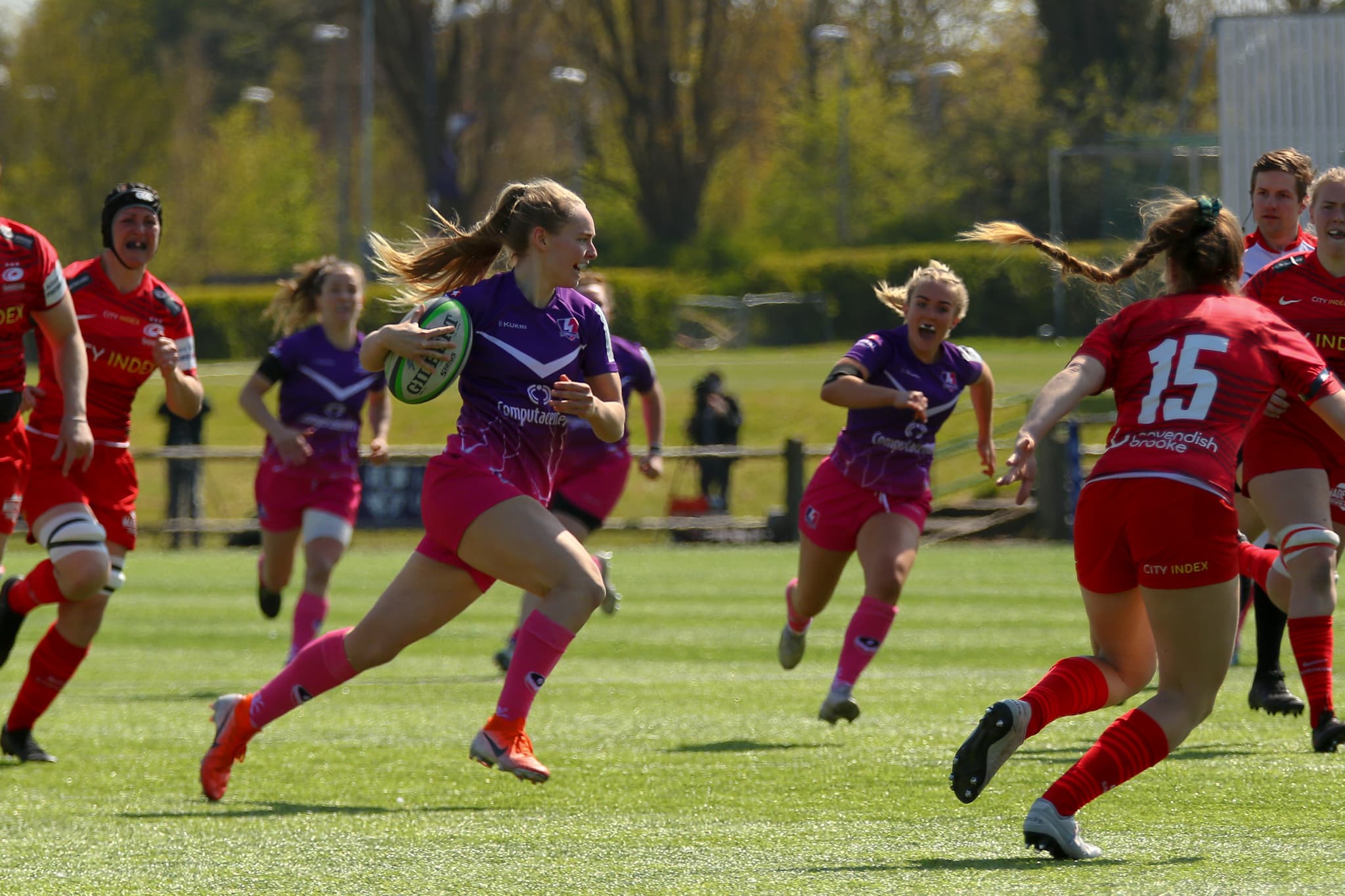 Loughborough Lightning in action