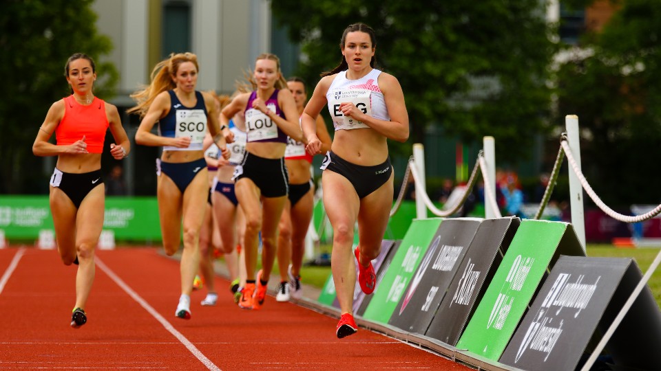 An image from the Loughborough International Athletics event