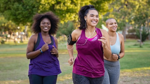 a group of people enjoying fitness