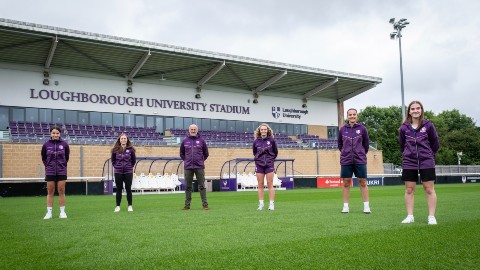 Lightning's new football team at the stadium