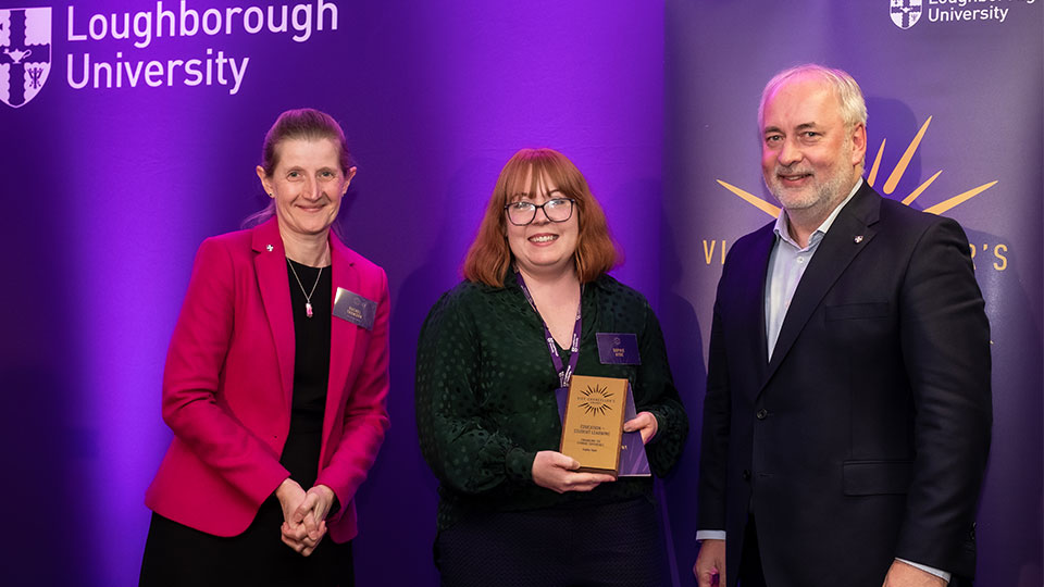 Professor Rachel Thomson, Dr Sophie Hyde and Vice-Chancellor Professor Nick Jennings