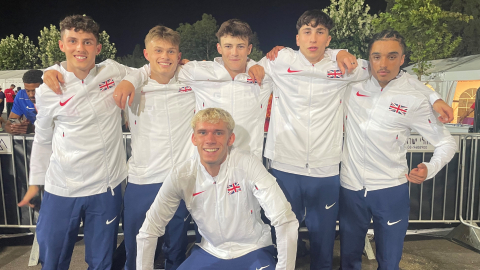 Loughborough students David Race (coach: Kyle Bennett) and Sean Anyaogu (TJ Ossai) will each be bringing back a medal from the European Junior Championships in Jerusalem, as they formed part of the Great Britain and Northern Ireland team that took on the rest of the continent.